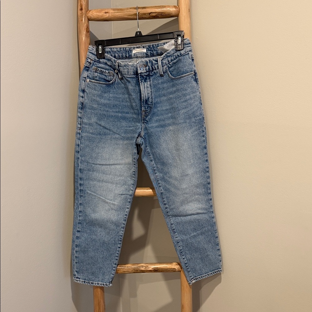 Good American Blue Ankle & Cropped Jeans